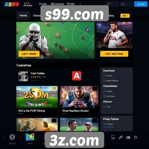 Mudanças na interface do usuário do s99.com