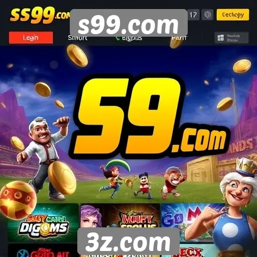 Variedade de jogos disponíveis no s99.com